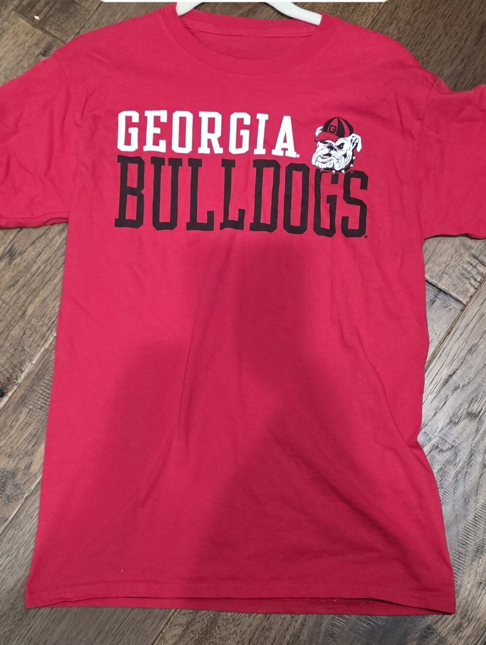 Georgia Bulldogs Red Graphic Tee